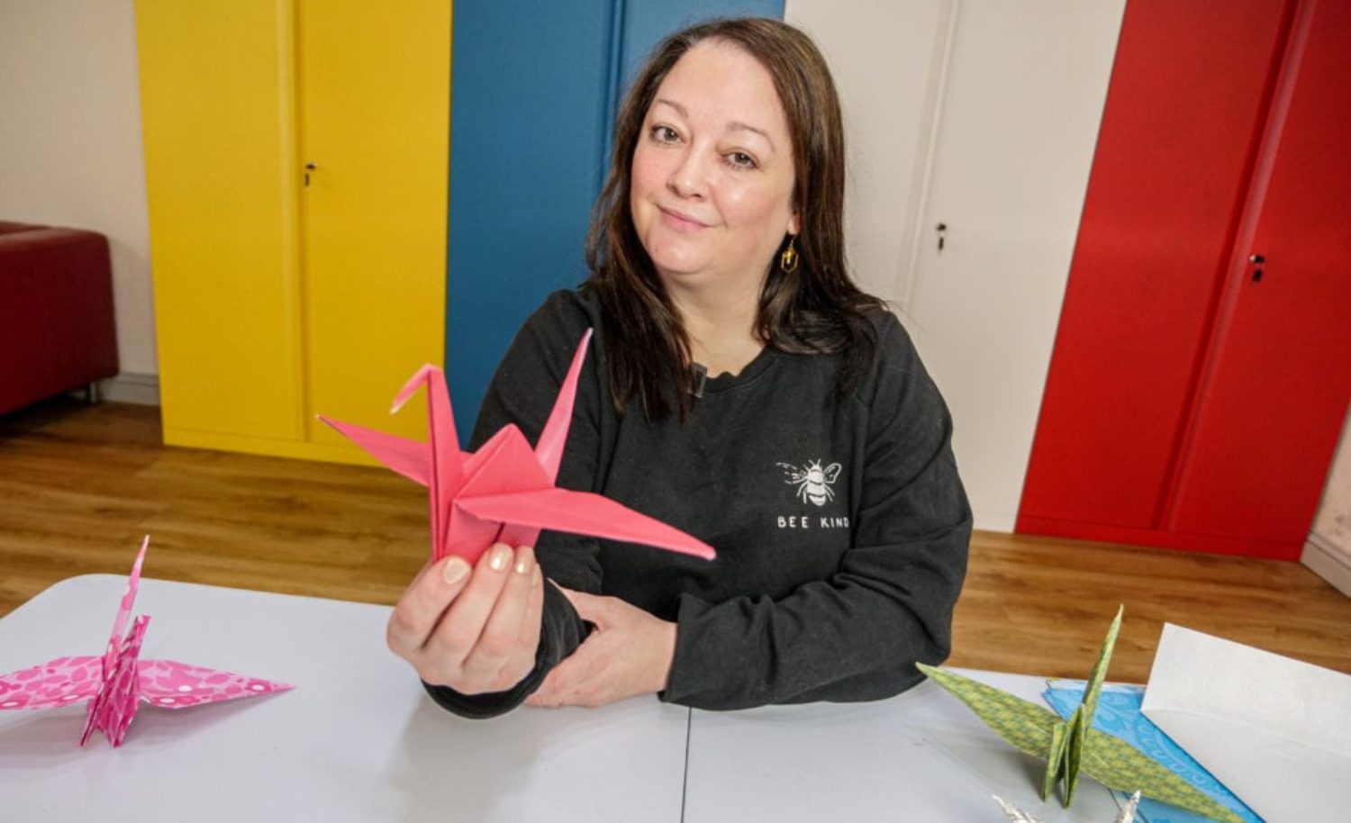 People encouraged to get crafty at home for origami exhibition at Bridgend’s field hospital