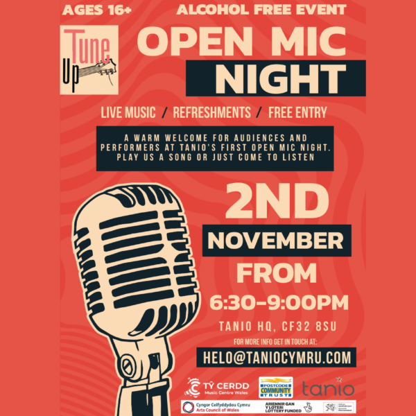 Tune Up Open Mic Night! @ TANIO HQ, 2nd November