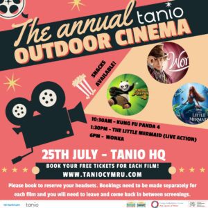 The Annual Tanio Outdoor Cinema - 25th July